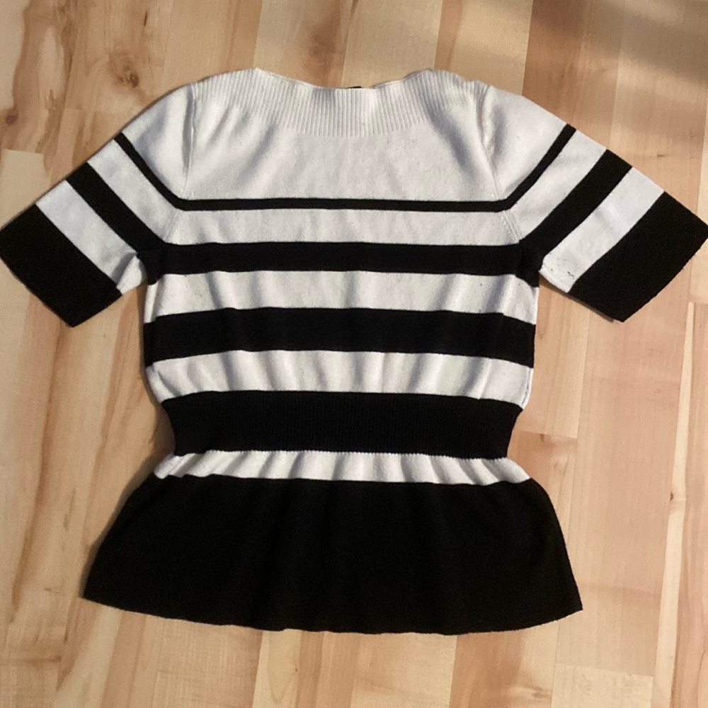 Striped Sweater Tee